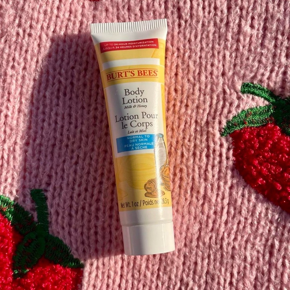 Burt’s Bees Body Lotion, Milk & Honey - 1 oz.